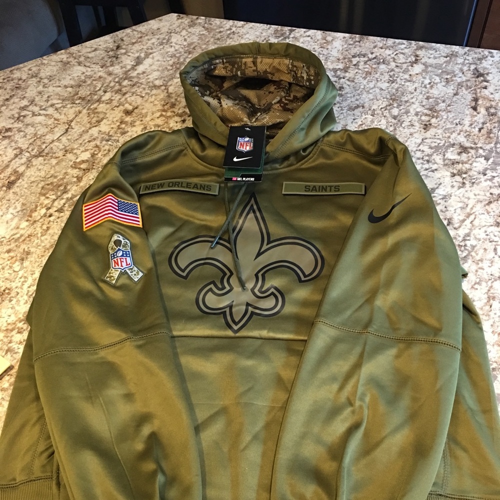 Nike New Orlean Saints Salute to Service Hoodie